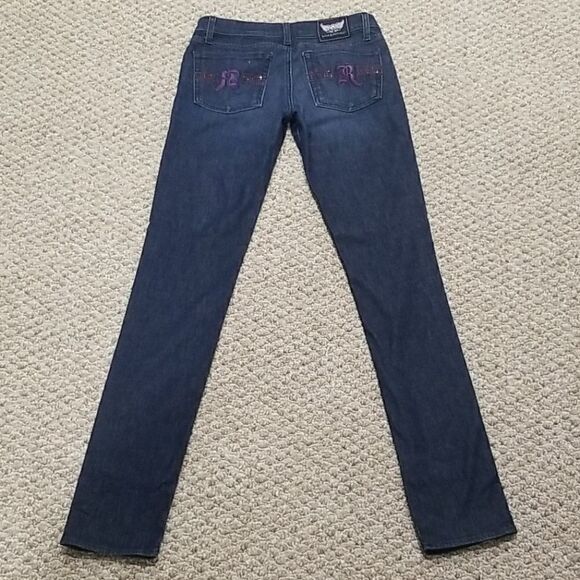 ROCK & Republic Low-Rise Dark Wash Berlin Skinny Jeans - Picture 6 of 8